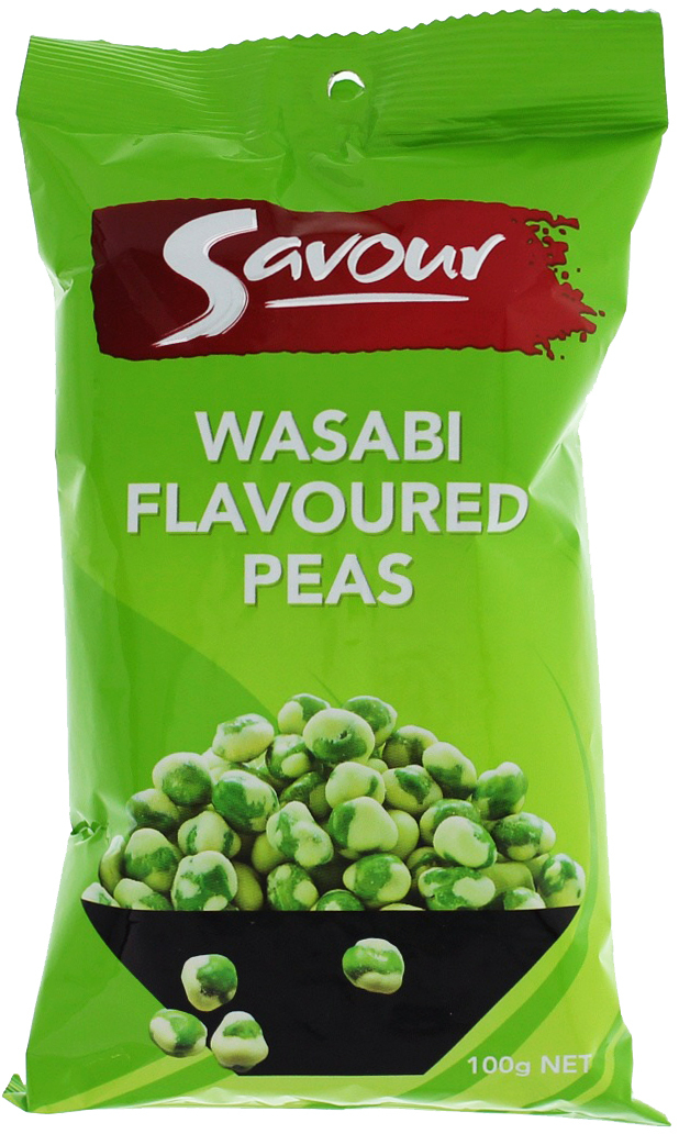 Savour Wasabi Peas 100g - 12 pack image