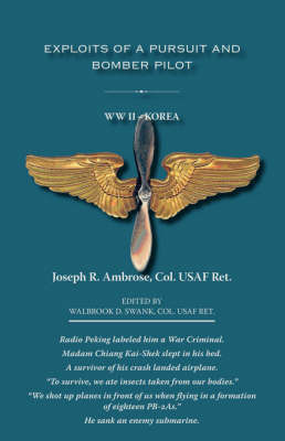 Exploits of a Pursuit and Bomber Pilot by Joseph R. Ambrose image