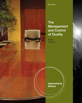 The Management and Control of Quality by James Evans image