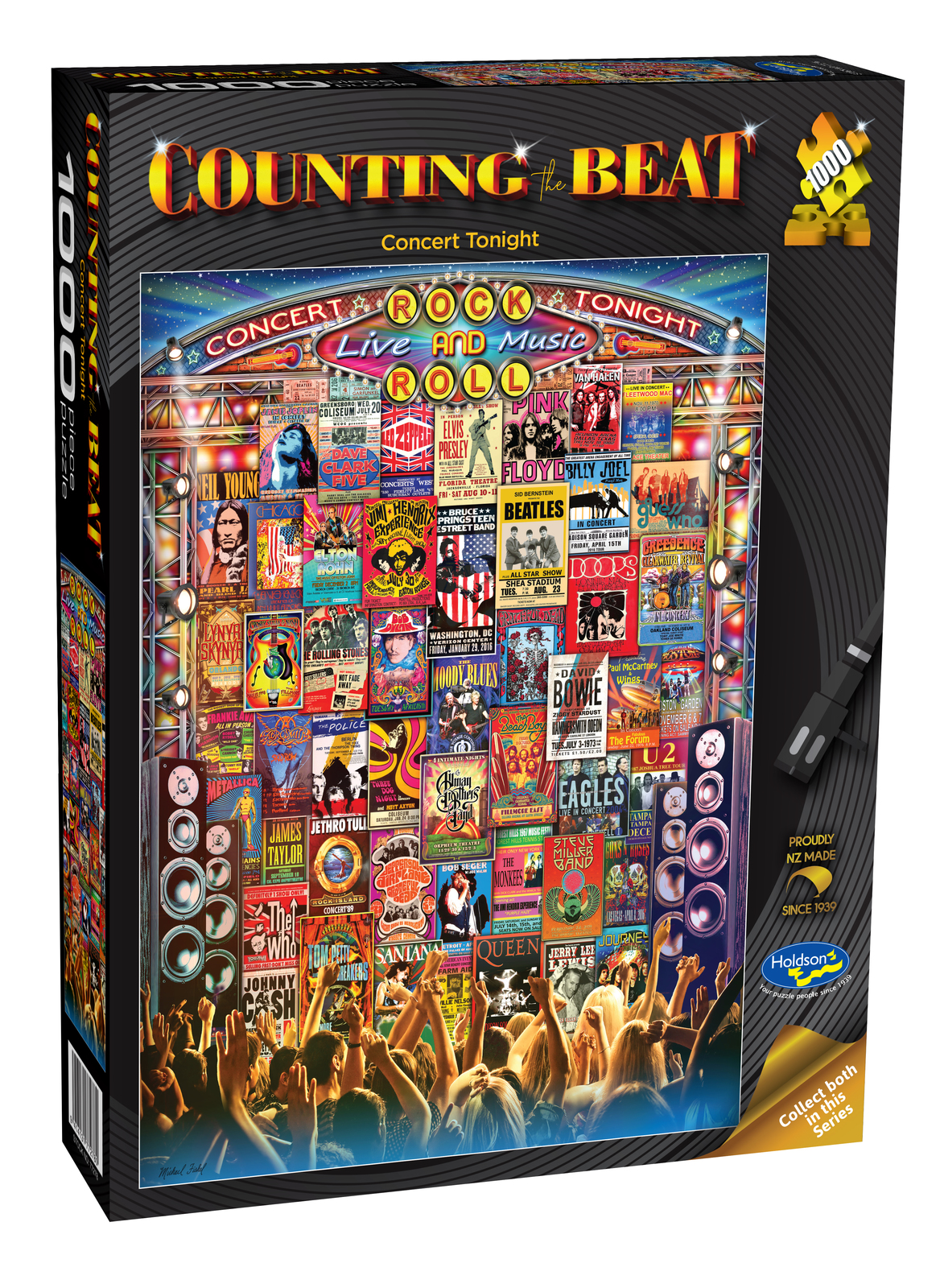 Holdson: 1000 Piece Puzzle - Counting The Beat (Concert Tonight) image