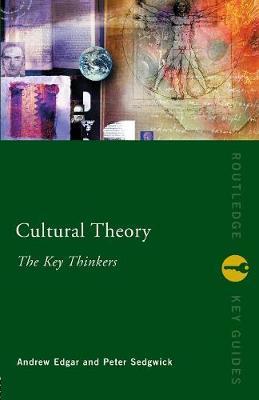 Cultural Theory: The Key Thinkers image