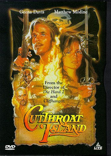 Cutthroat Island on DVD image