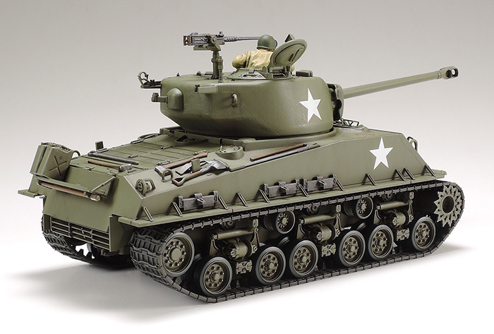 Tamiya 1 35 Scale U S Medium Tank M4A3E8 Sherman Easy Eight European Theater At Mighty Ape NZ