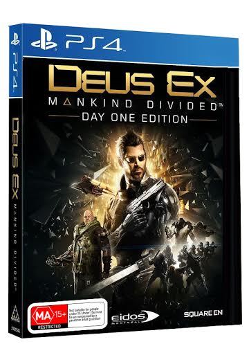 Deus Ex: Mankind Divided Day 1 Edition for PS4 image