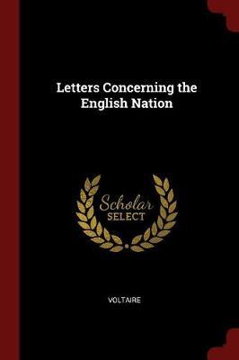 Letters Concerning the English Nation by Voltaire image