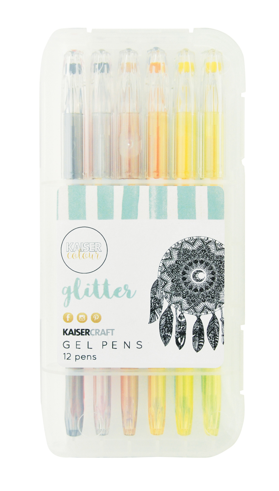 Buy Kaisercraft Gel Pens Glitter Colours at Mighty Ape NZ