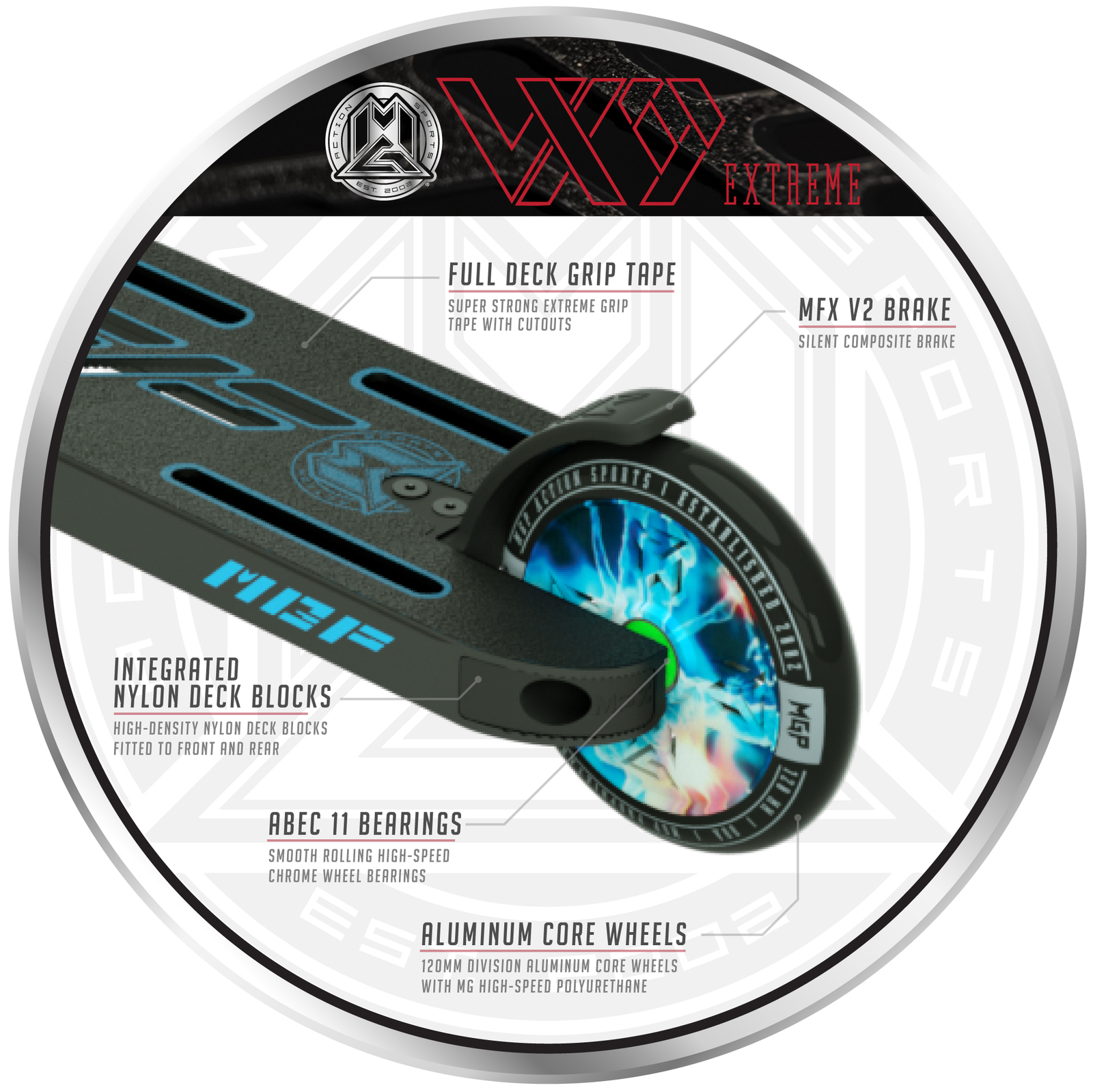 MADD Gear: VX9 Extreme Scooter - Proton image