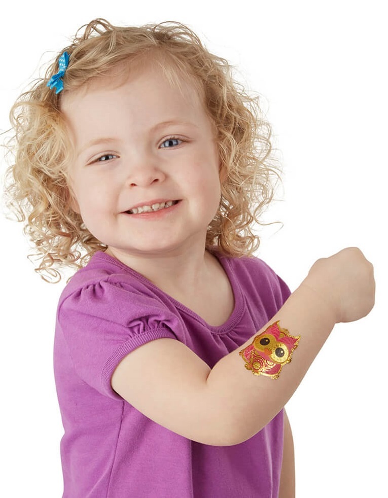 Melissa & Doug: My First Temporary Tattoos - Metallic