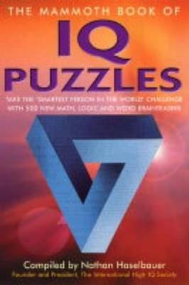 The Mammoth Book of IQ Puzzles by KEN RUSSELL image