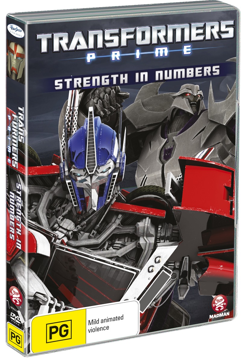 Transformers: Prime (Volume 4) - Strength in Numbers on DVD