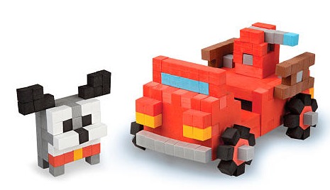 The Orb Factory: Pixel Pops - Hero Dog Jumbo Playset