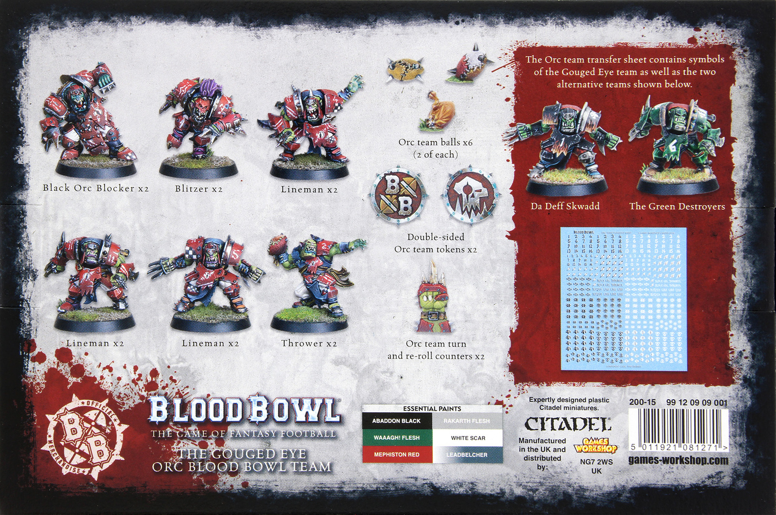 Blood Bowl: The Gouged Eye Team image