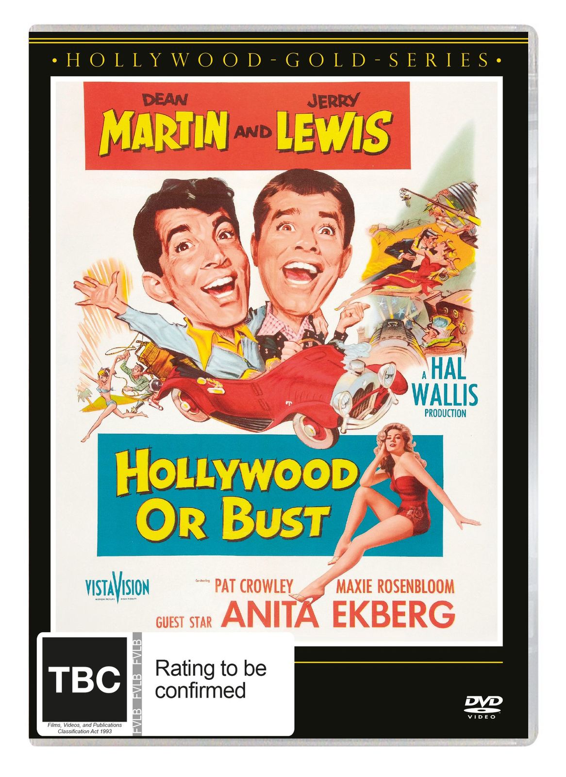 Hollywood Or Bust on DVD image