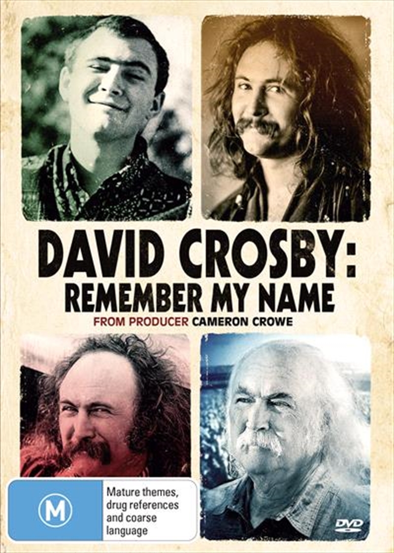 David Crosby: Remember My Name on DVD image