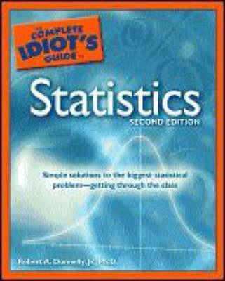 The Complete Idiot's Guide to Statistics by Robert A. Donnelly image