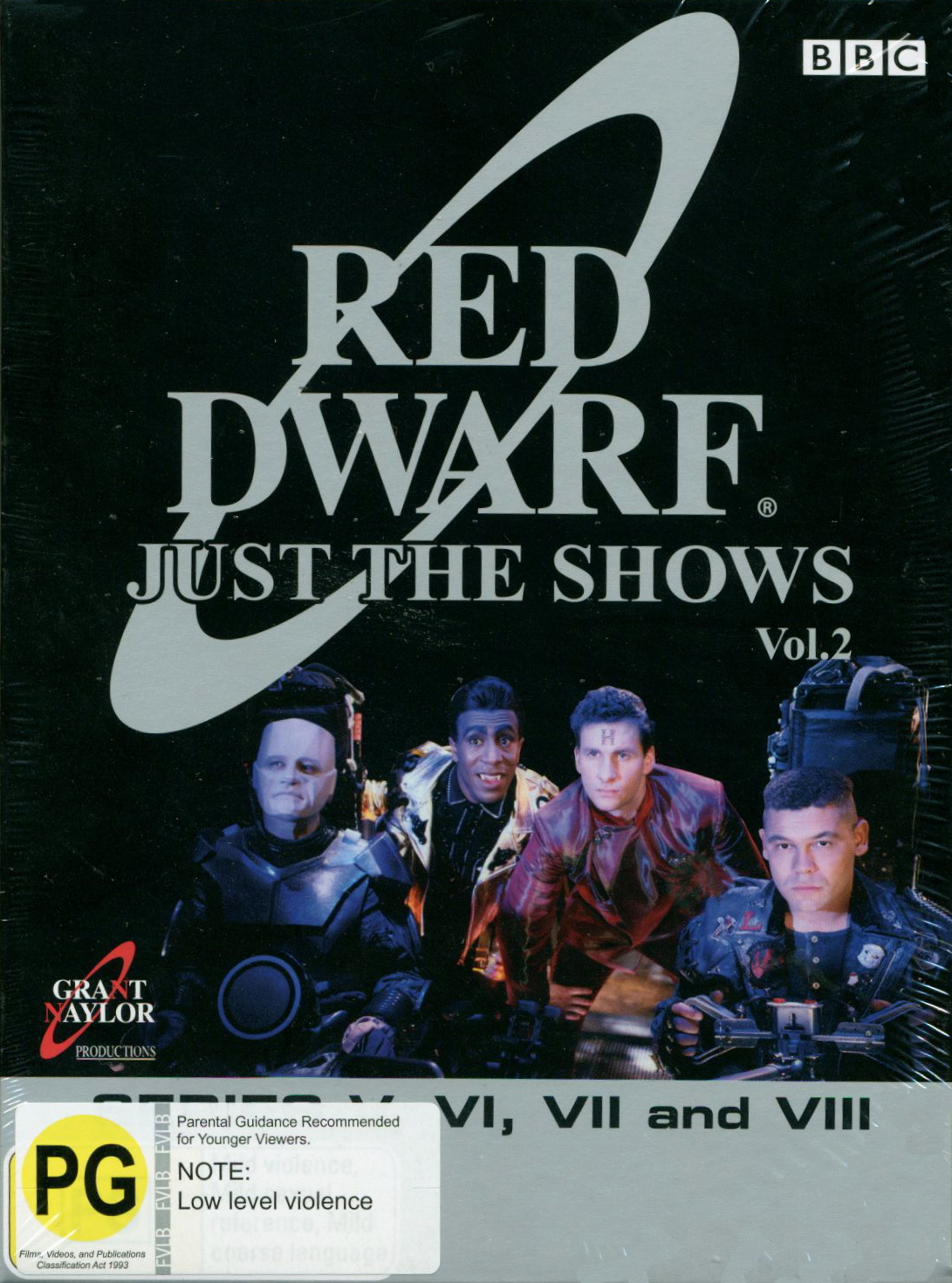 Red Dwarf - Just The Shows: Volume 2 - Series 5-8 on DVD image