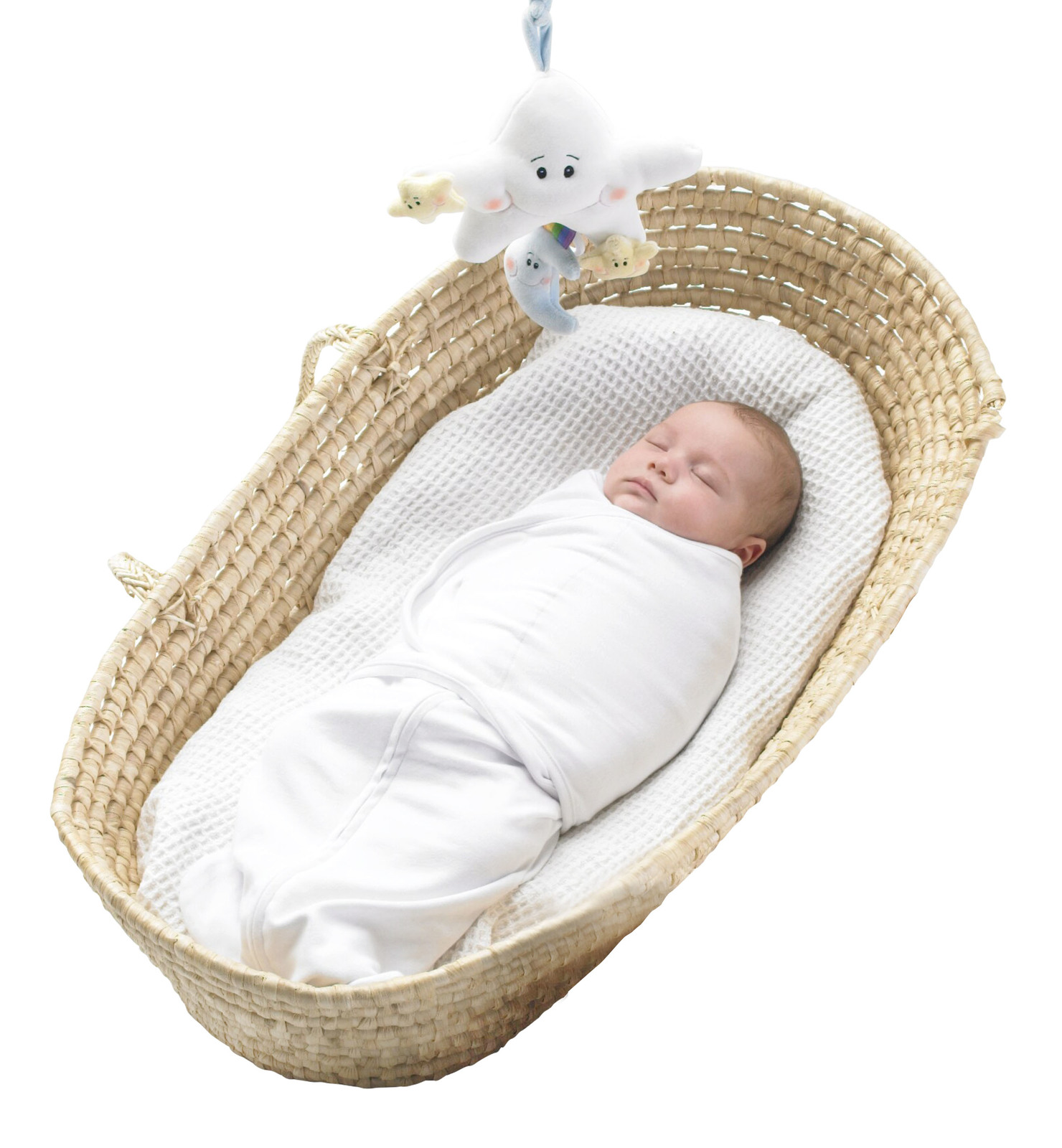 Mum 2 Mum: DreamSwaddle (Large) - Green Criss-Cross image