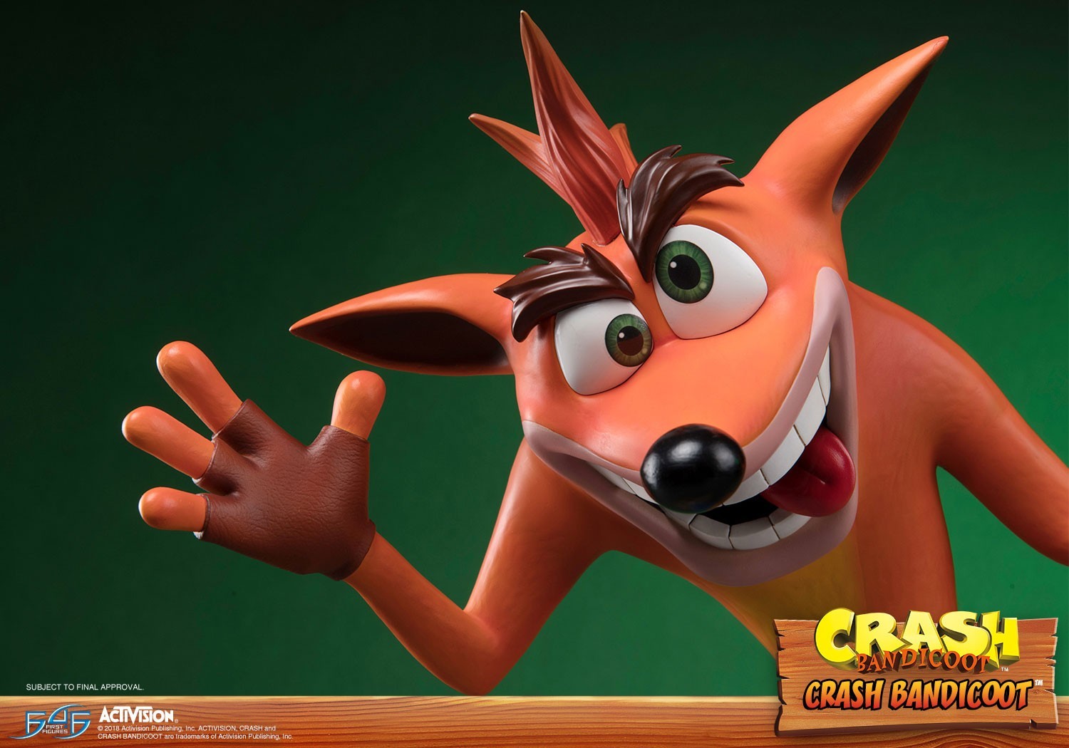 Crash Bandicoot - 16" Replica Statue image