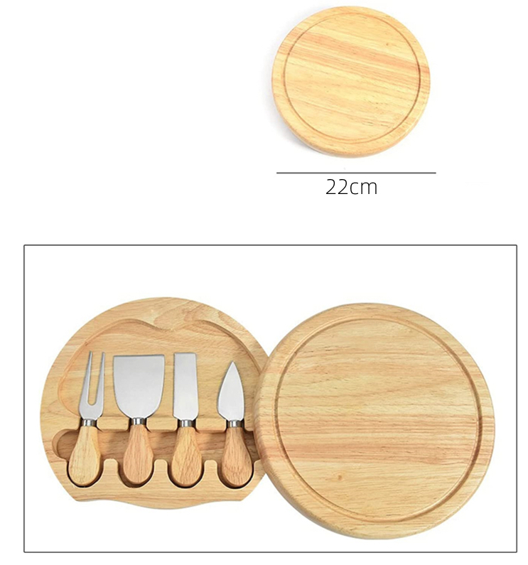 5 Piece Cheese Knife & Board Set at Mighty Ape NZ