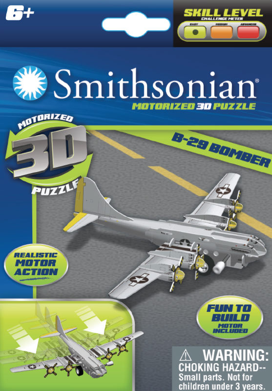 Smithsonian: Flight Wind Up Puzzle - Assortment image