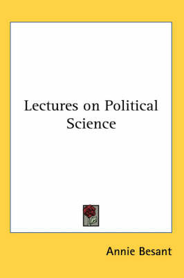 Lectures on Political Science by Annie Besant image