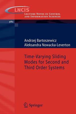 Time-Varying Sliding Modes for Second and Third Order Systems by Andrzej Bartoszewicz image