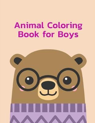 Animal Coloring Book for Boys image