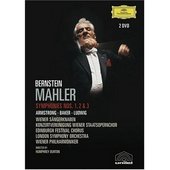 Mahler - Symphonies 1, 2, 3 / Leonard Bernstein (2 Disc Set) on DVD Mahler - Symphonies 1, 2, 3 / Leonard Bernstein (2 Disc Set) on DVD
