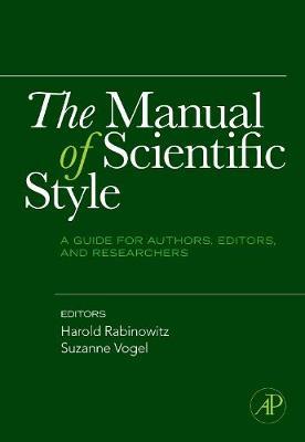 The Manual of Scientific Style image