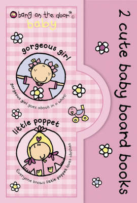 2 Cute Baby Board Books for Girls: Baby Books by Bang on the Door! image