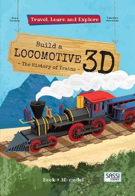 Sassi: Travel Learn and Explore 3D Puzzle - Locomotive image