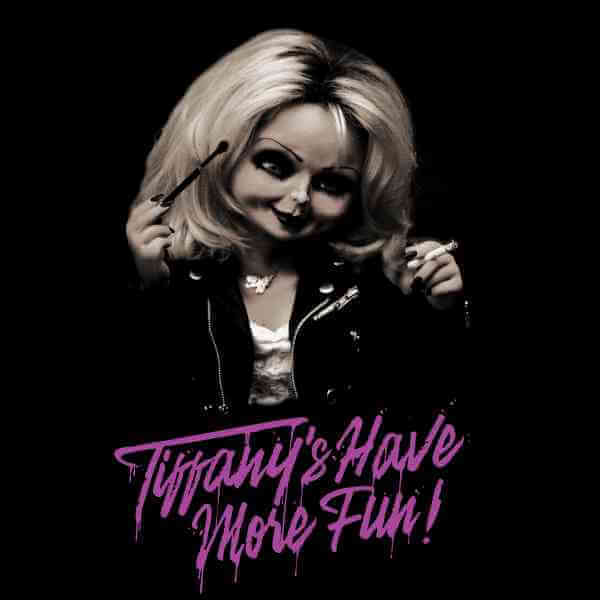 Chucky: Tiffanys Have More Fun Men's T-Shirt - Black/XX-Large image
