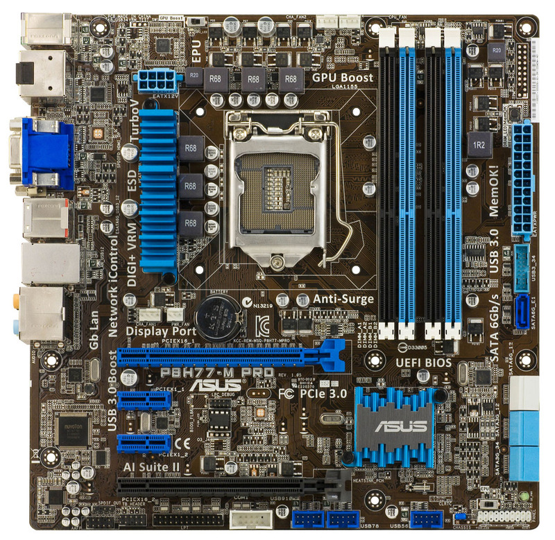 Asus P8H77-M Pro Intel Z77 Motherboard | at Mighty Ape Australia