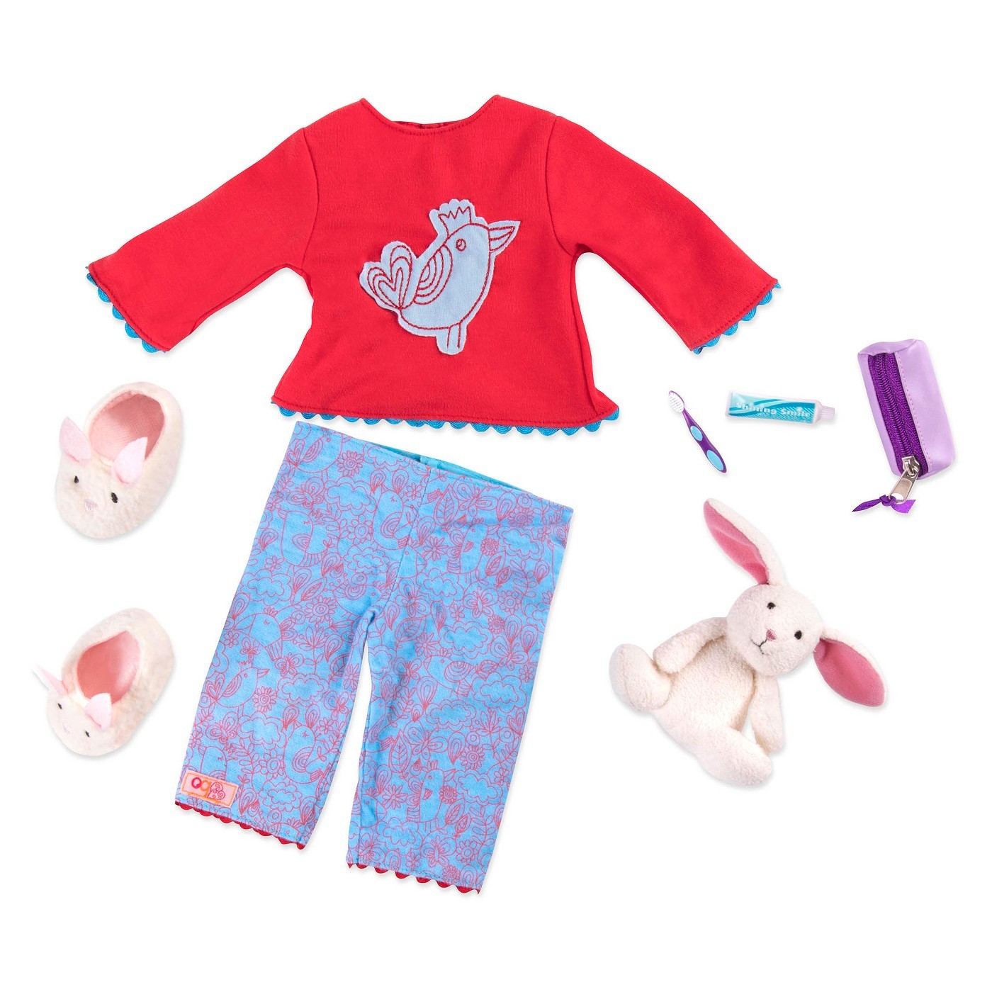 Our Generation: Read & Play Set - Willow's Pyjama Outfit image