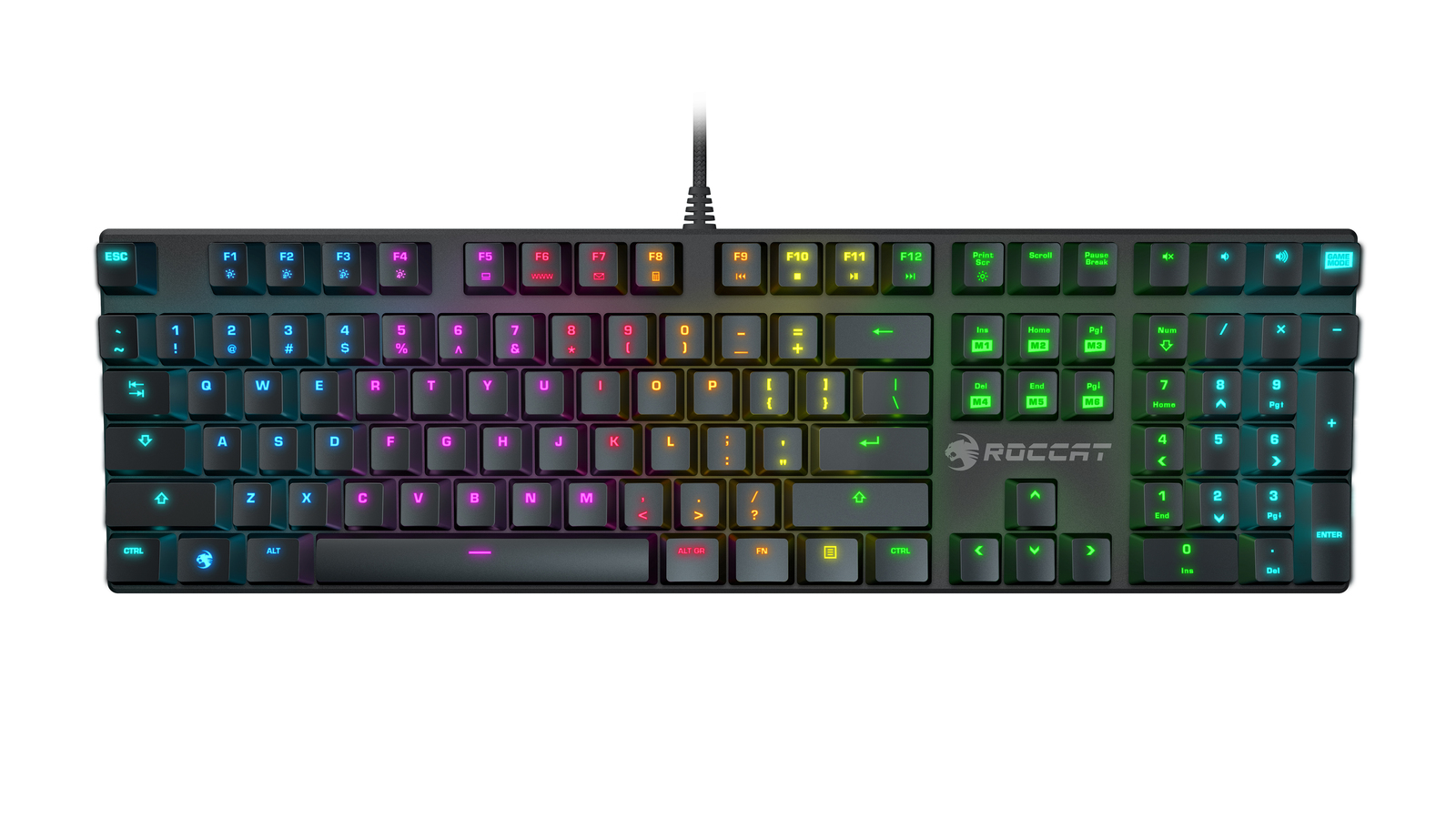 ROCCAT Suora FX - RGB Illuminated Frameless Mechanical Gaming Keyboard image