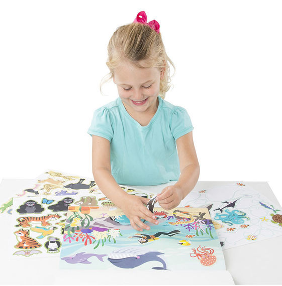 Melissa & Doug: Habitats Reusable Sticker Pad image