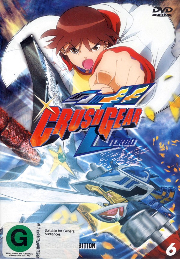 Crush Gear Turbo - Vol. 6 on DVD image