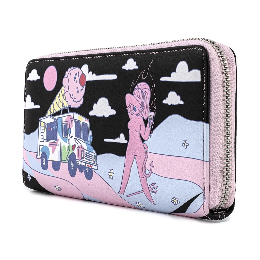 Loungefly: Valfre - Lucy Ice Cream Truck Zip Around Wallet