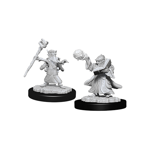 D&D Nolzurs Marvelous: Unpainted Miniatures - Male Gnome Wizard image