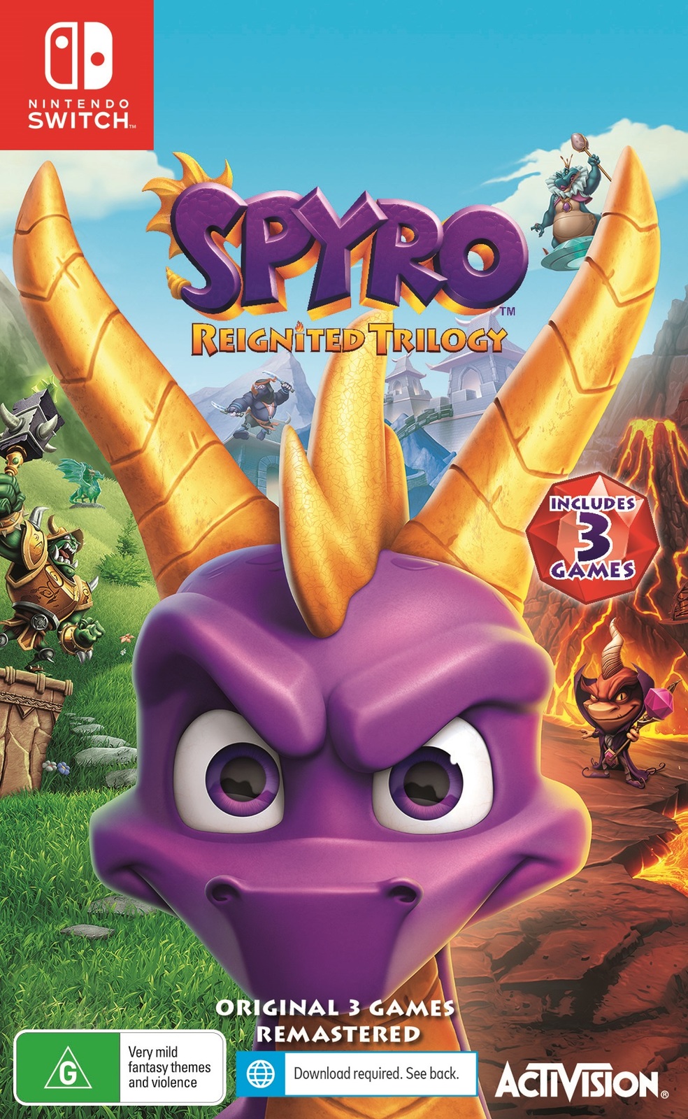 Spyro Reignited Trilogy for Switch image