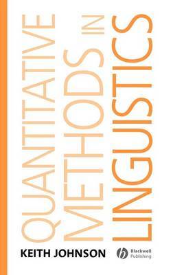 Quantitative Methods In Linguistics by Keith Johnson image