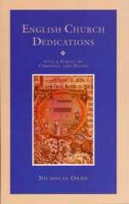 English Church Dedications by Nicholas Orme image