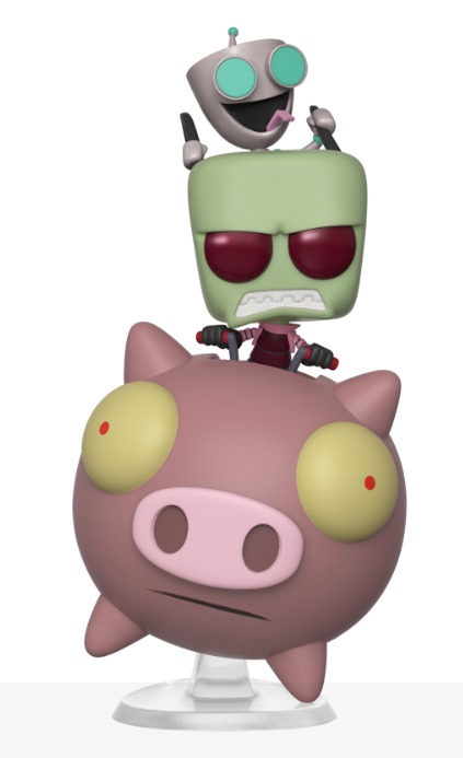 Invader Zim - Zim & Gir - Pop! Rides Vinyl Figure image