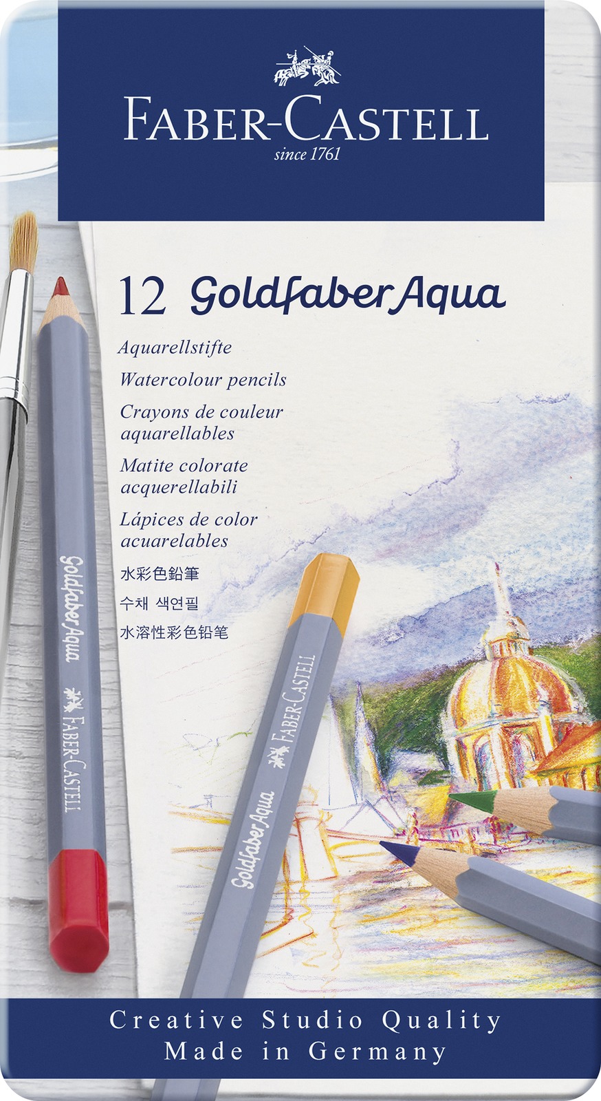 Faber-Castell: Goldfaber Aqua (Tin of 12) image