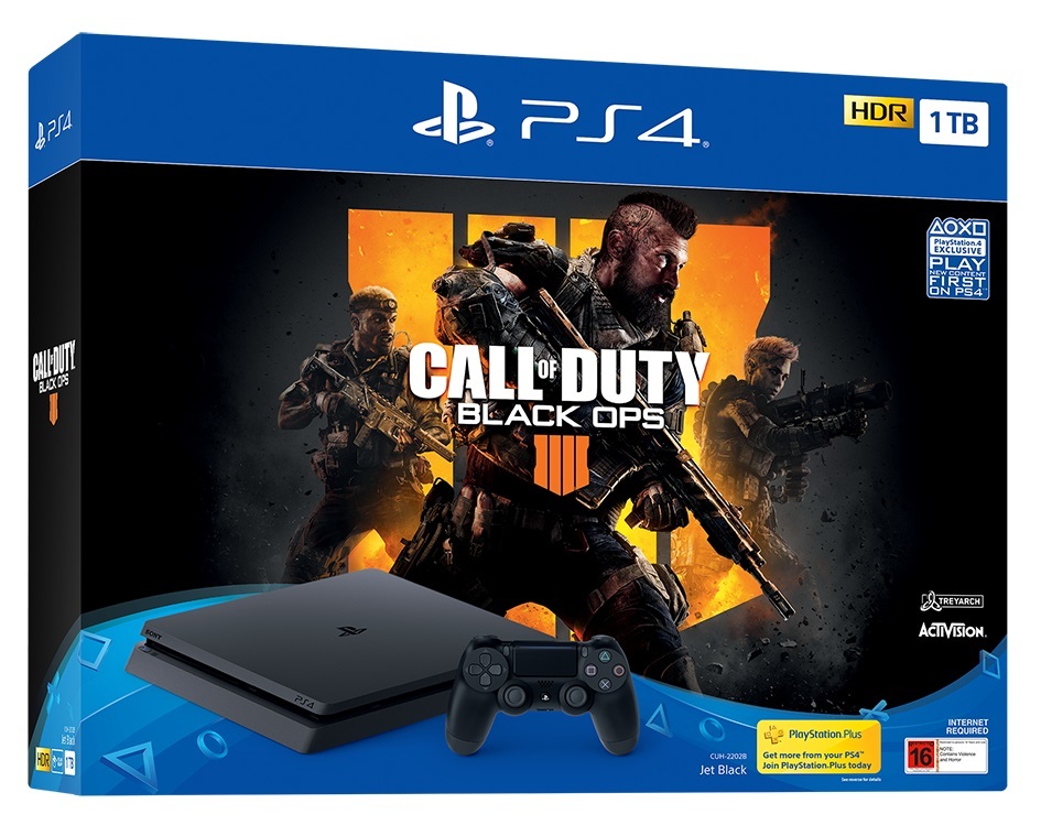 PS4 Slim 1TB Call Of Duty Black Ops IIII Bundle image