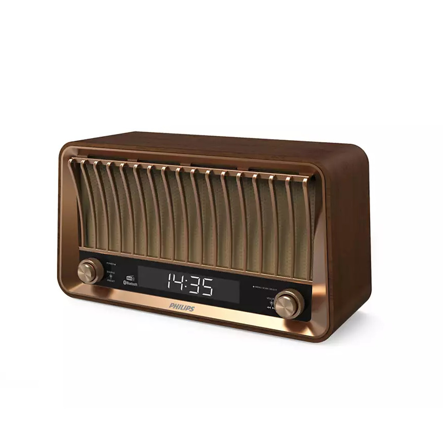 Philips Vintage Mantle Radio with Bluetooth at Mighty Ape NZ