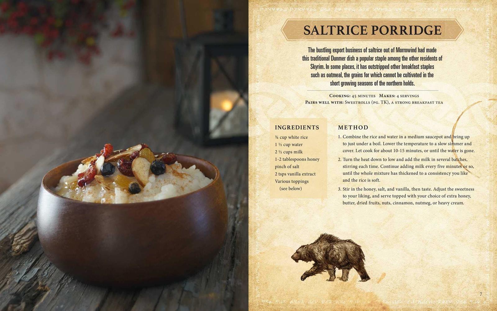 The Elder Scrolls: The Official Cookbook by Chelsea Monroe-Cassel image