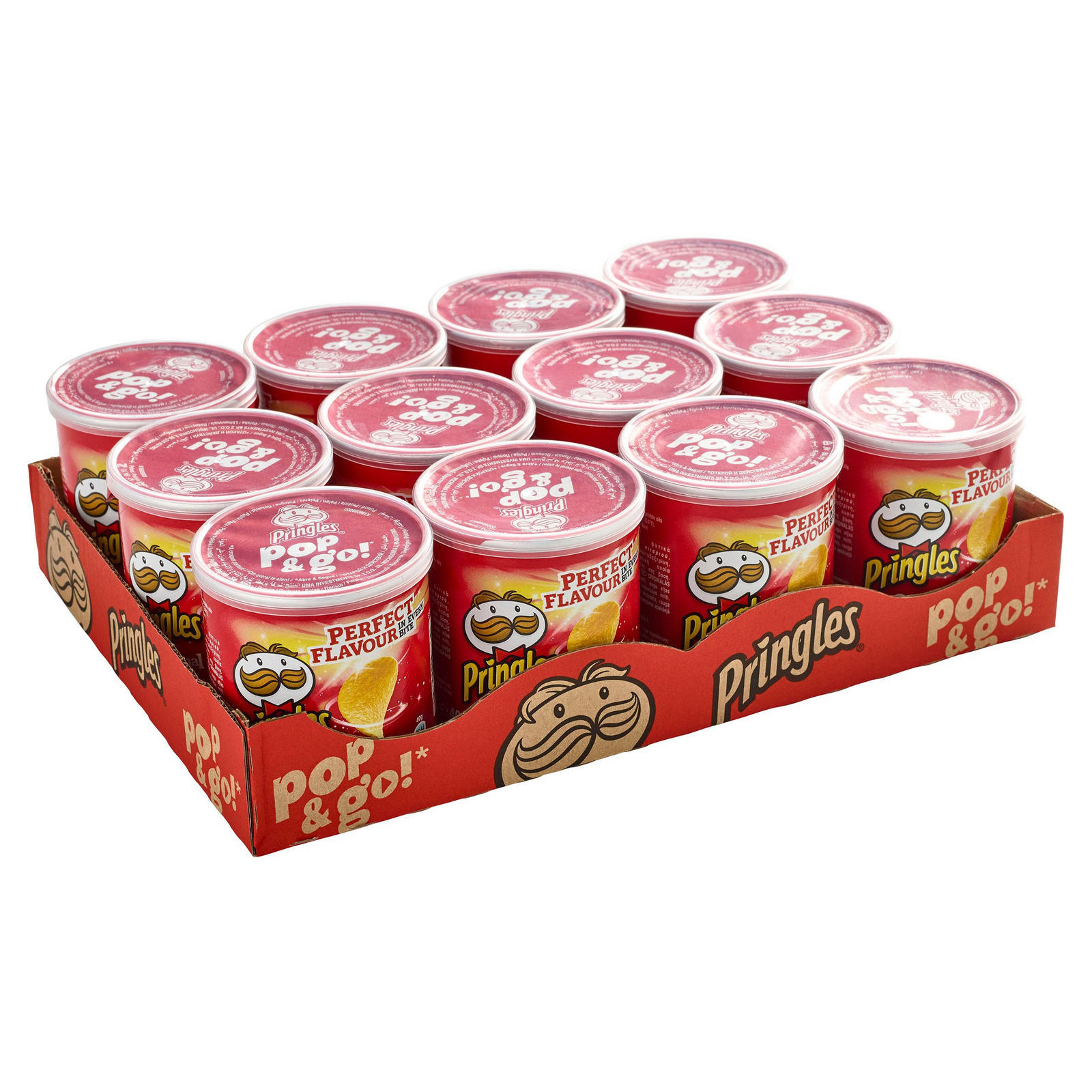 Pringles Grab & Go Small Original 40g (12 Pack) image