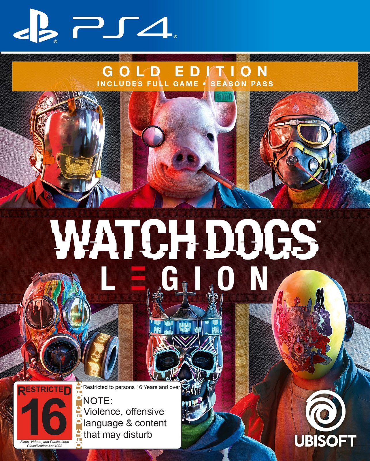 Watch Dogs Legion Gold Steelbook Edition for PS4 image