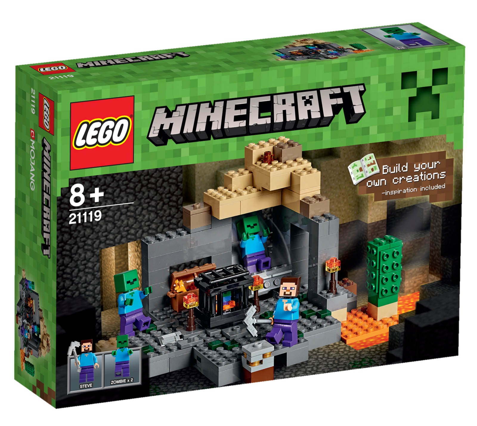 LEGO Minecraft The Dungeon (21119) Toy at Mighty Ape NZ
